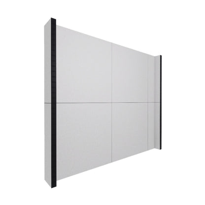 EverPanel® Simple Wall Kit - Black Trim