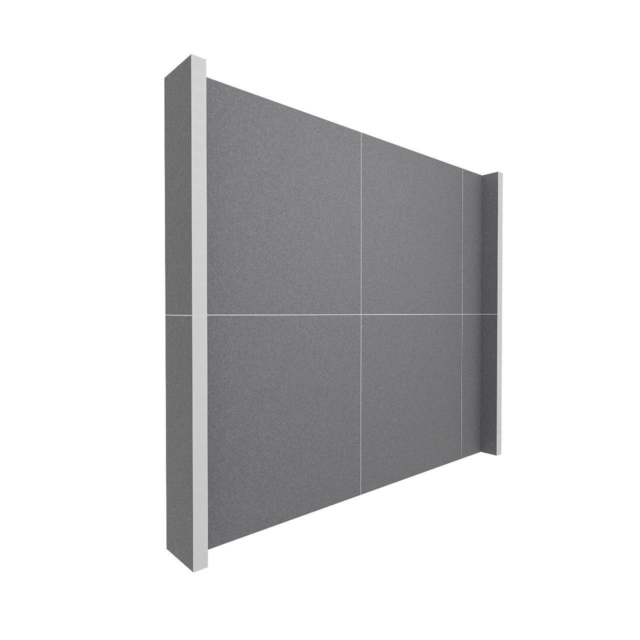 EverPanel® Simple Wall Kit - White Trim