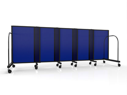 Straightflex Sliding Divider Freestanding - Polycarbonate