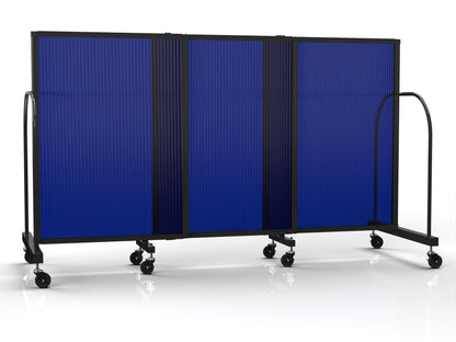 Straightflex Sliding Divider Freestanding - Polycarbonate