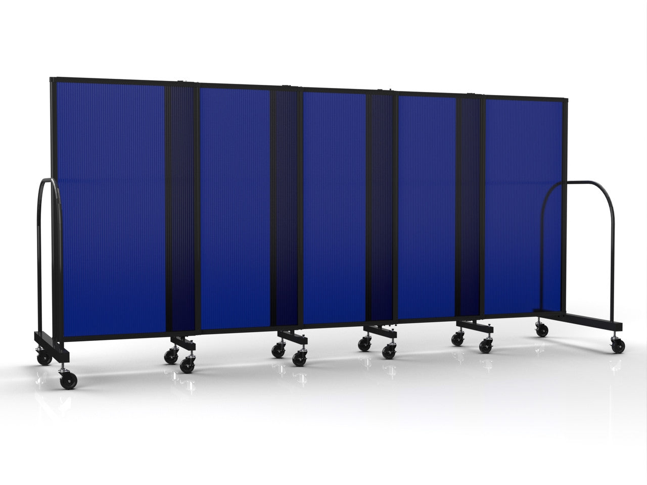 Straightflex Sliding Divider Freestanding - Polycarbonate