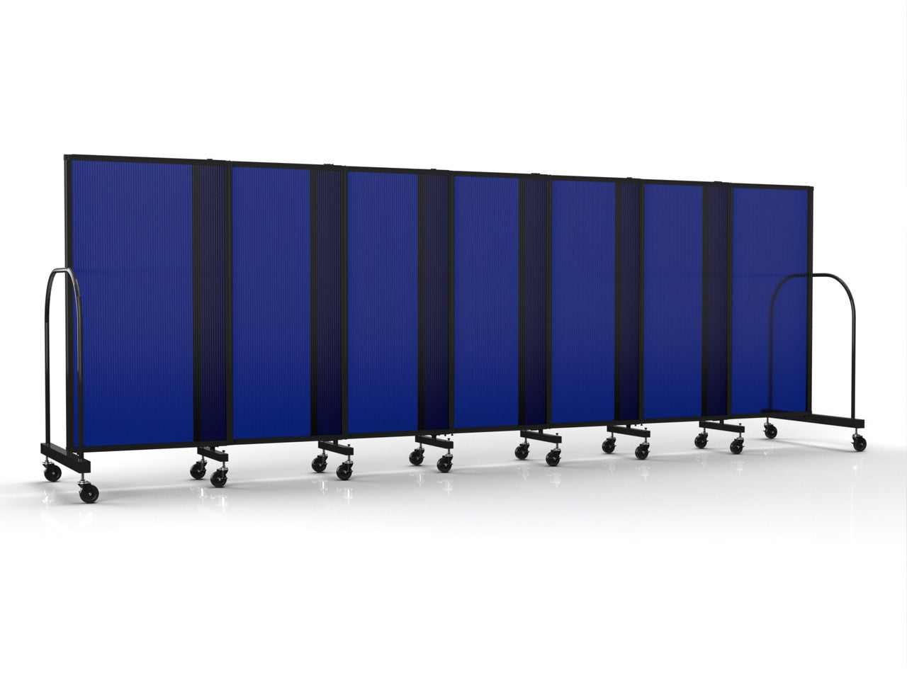 Straightflex Sliding Divider Freestanding - Polycarbonate