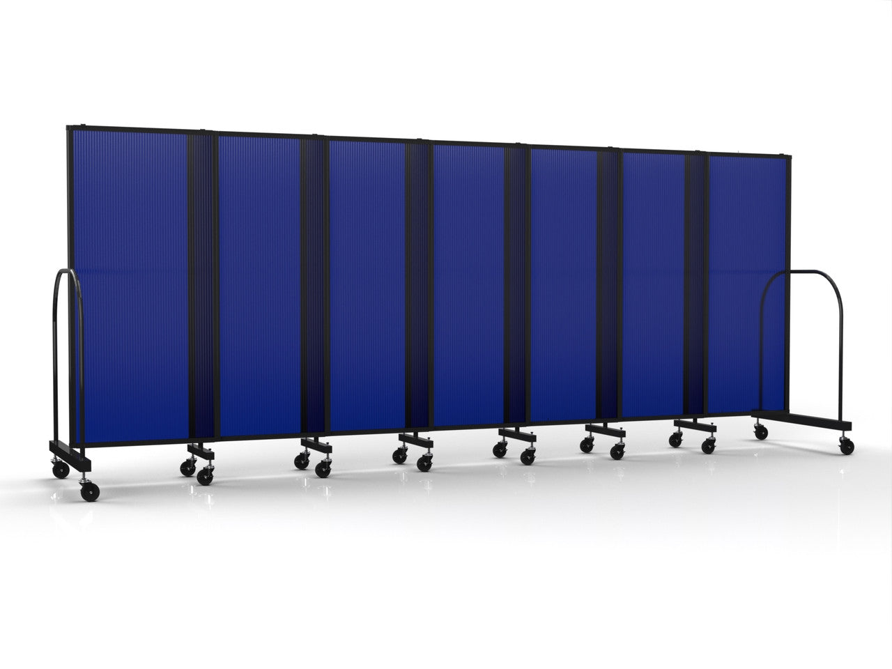 Straightflex Sliding Divider Freestanding - Polycarbonate