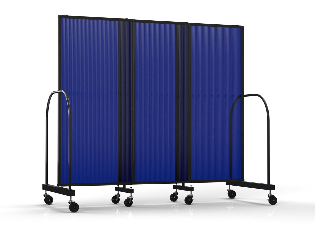 Straightflex Sliding Divider Freestanding - Polycarbonate