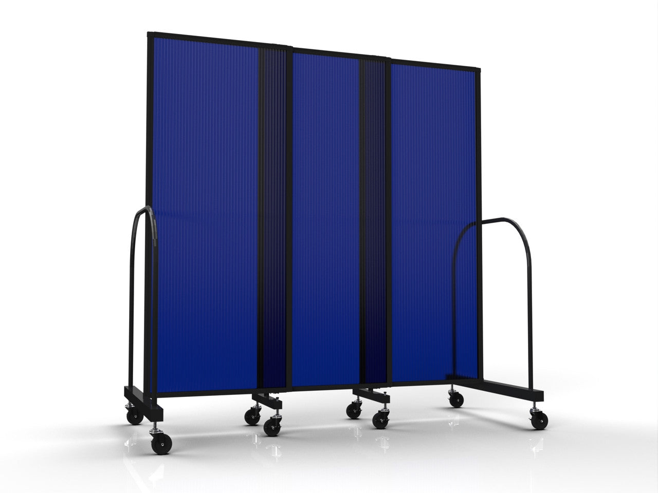 Straightflex Sliding Divider Freestanding - Polycarbonate