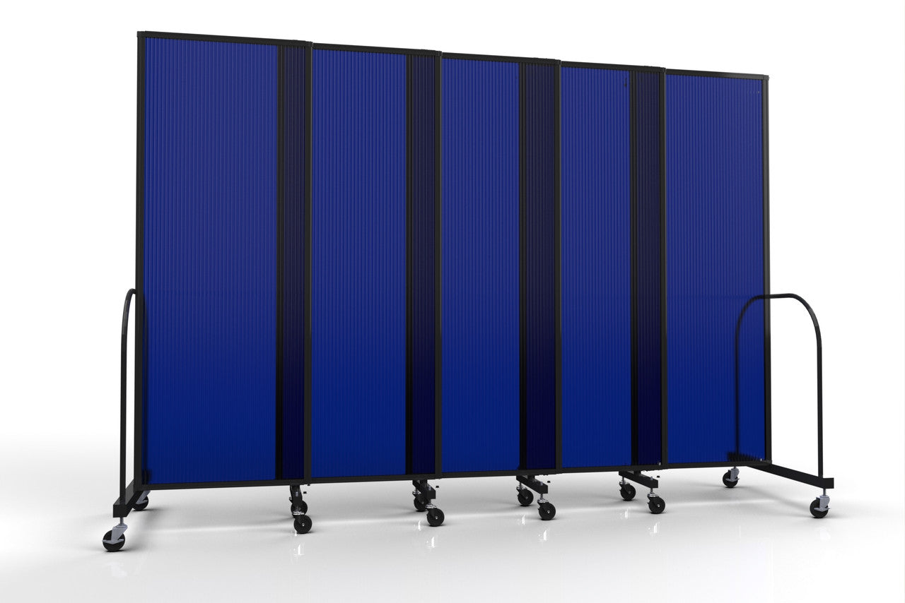 Straightflex Sliding Divider Freestanding - Polycarbonate