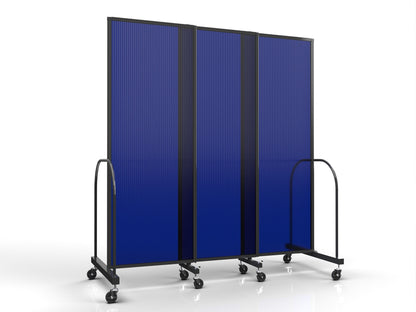 Straightflex Sliding Divider Freestanding - Polycarbonate