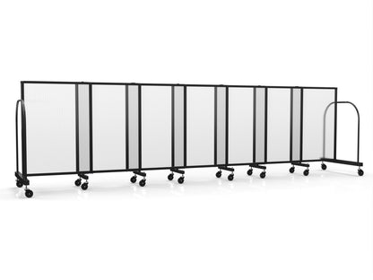 Straightflex Sliding Divider Freestanding - Polycarbonate