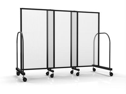 Straightflex Sliding Divider Freestanding - Polycarbonate