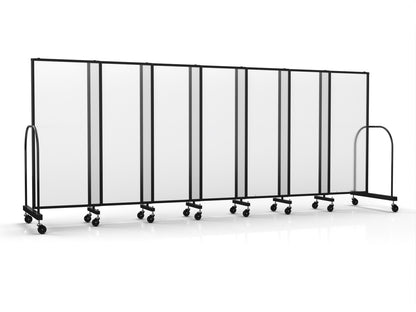 Straightflex Sliding Divider Freestanding - Polycarbonate