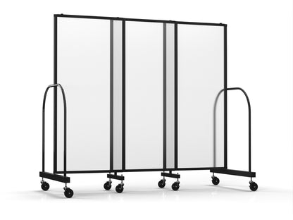 Straightflex Sliding Divider Freestanding - Polycarbonate