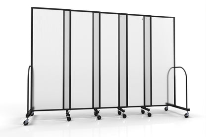 Straightflex Sliding Divider Freestanding - Polycarbonate