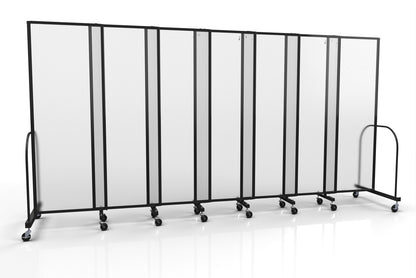 Straightflex Sliding Divider Freestanding - Polycarbonate