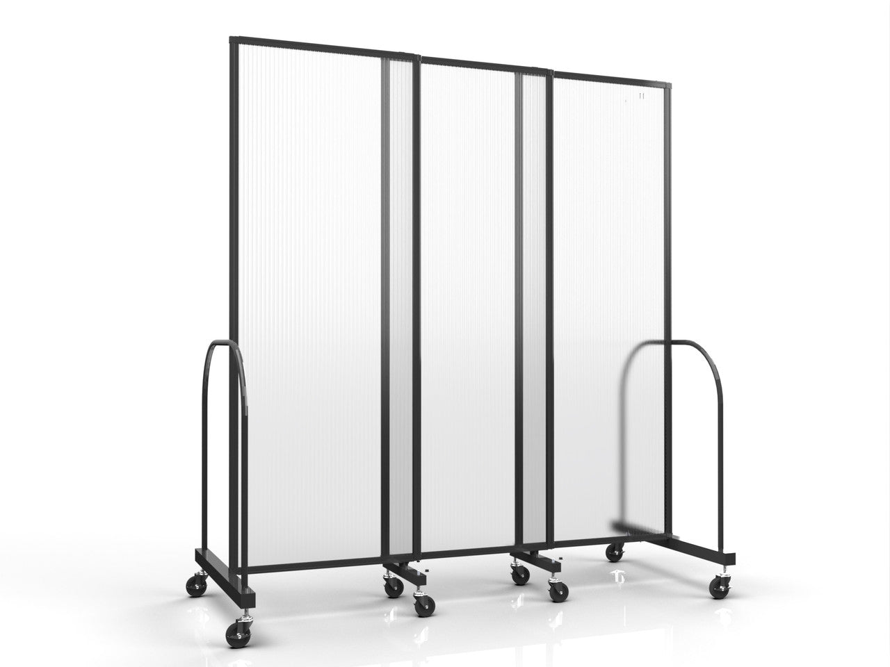 Straightflex Sliding Divider Freestanding - Polycarbonate