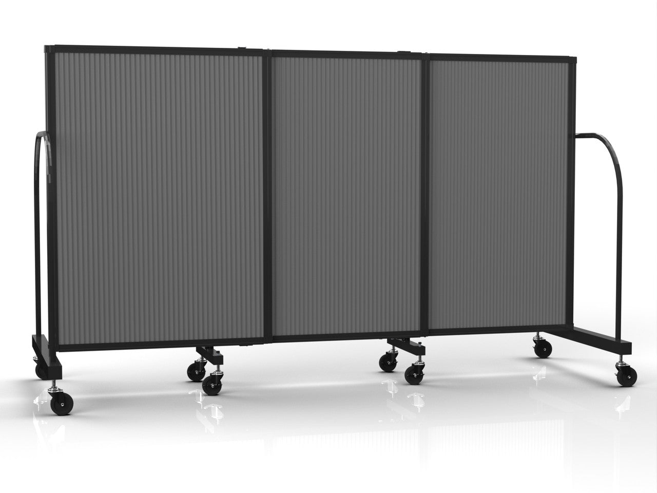 Straightflex Sliding Divider Freestanding - Polycarbonate
