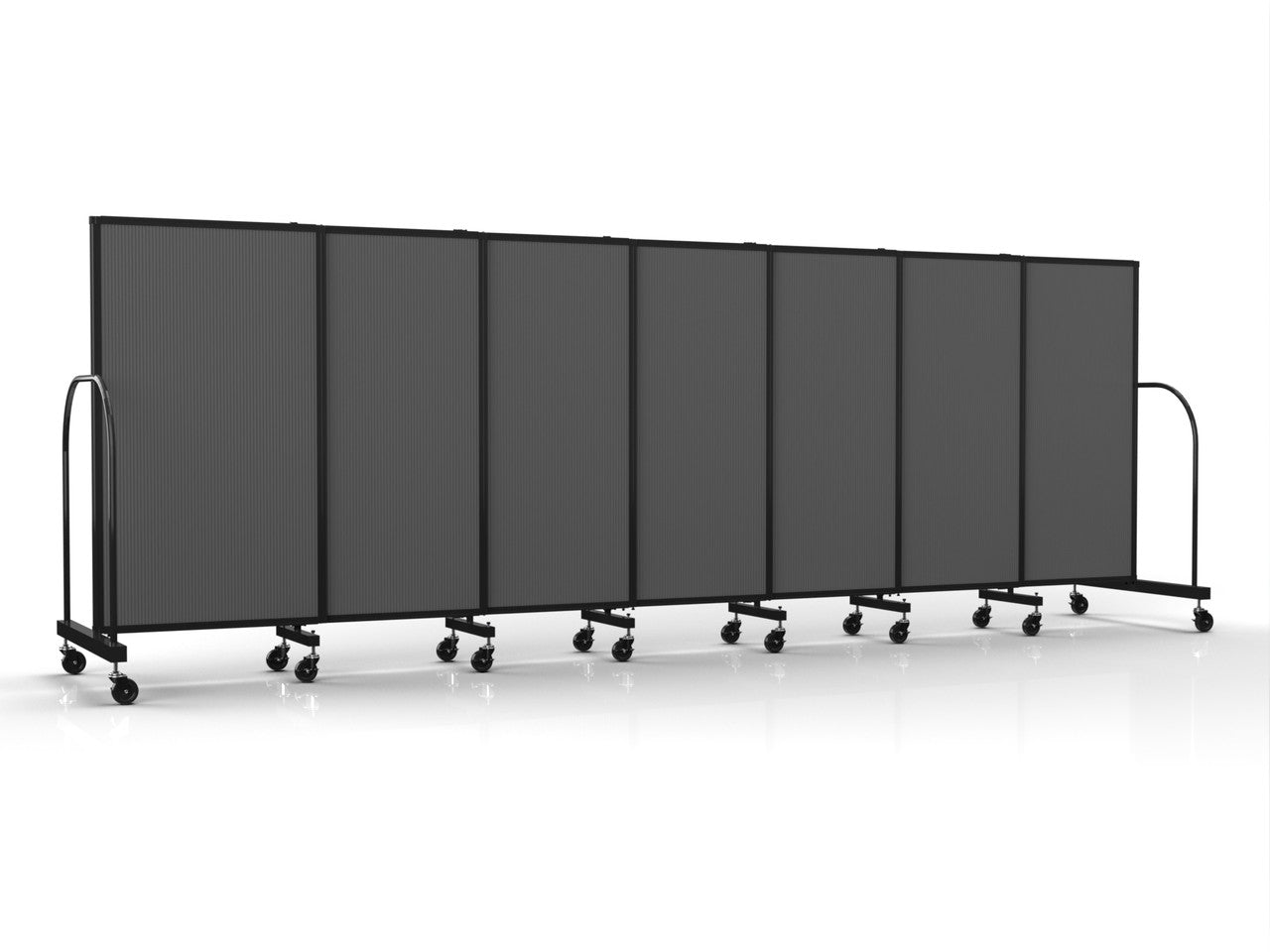 Straightflex Sliding Divider Freestanding - Polycarbonate