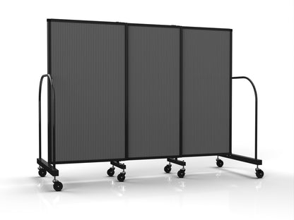 Straightflex Sliding Divider Freestanding - Polycarbonate