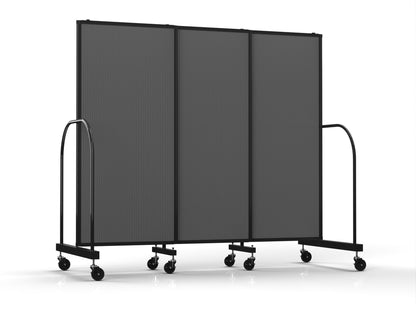 Straightflex Sliding Divider Freestanding - Polycarbonate