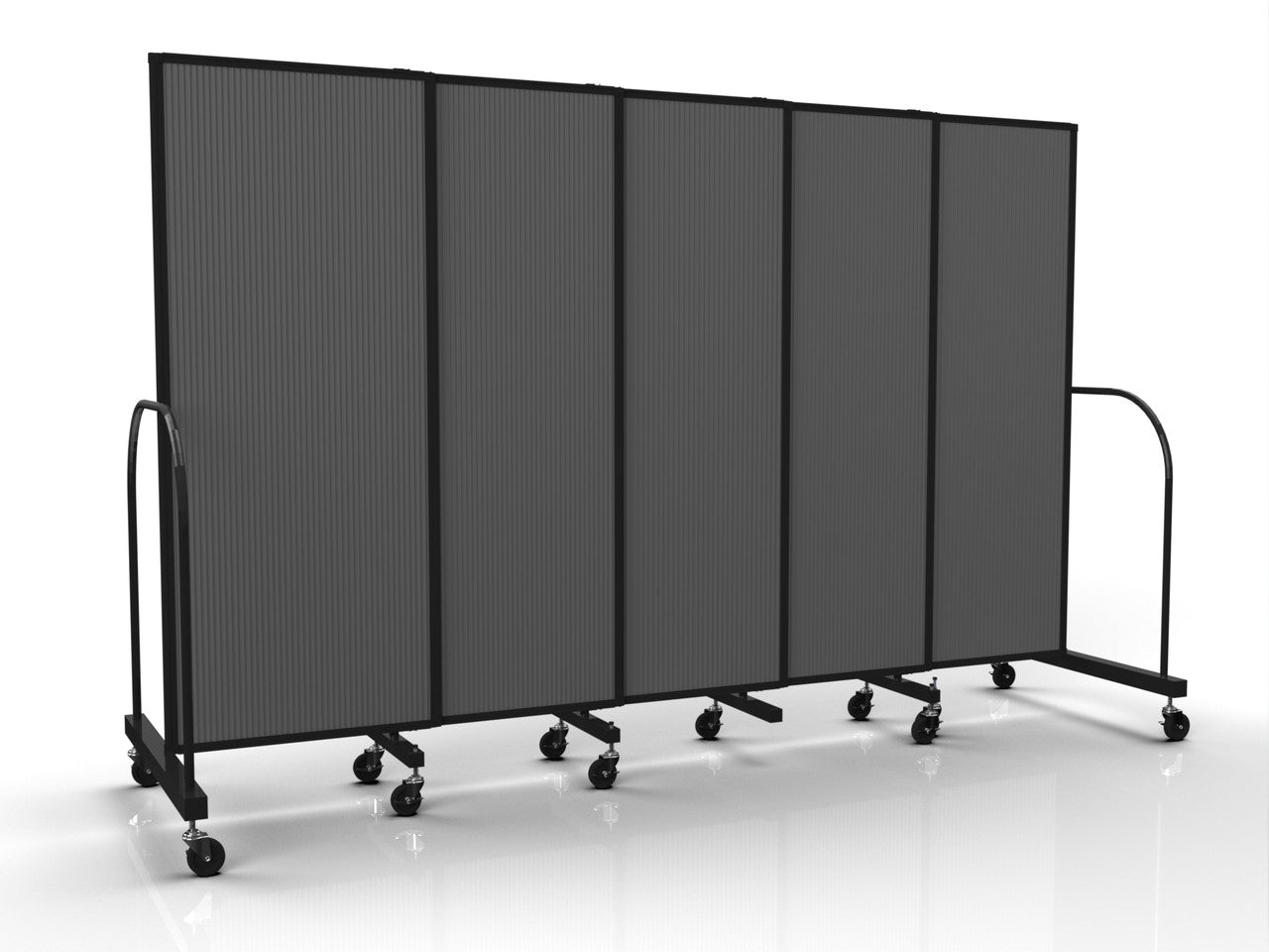 Straightflex Sliding Divider Freestanding - Polycarbonate