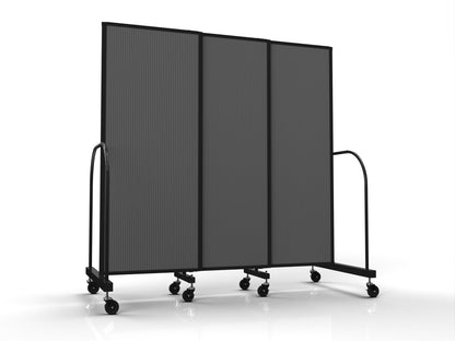 Straightflex Sliding Divider Freestanding - Polycarbonate