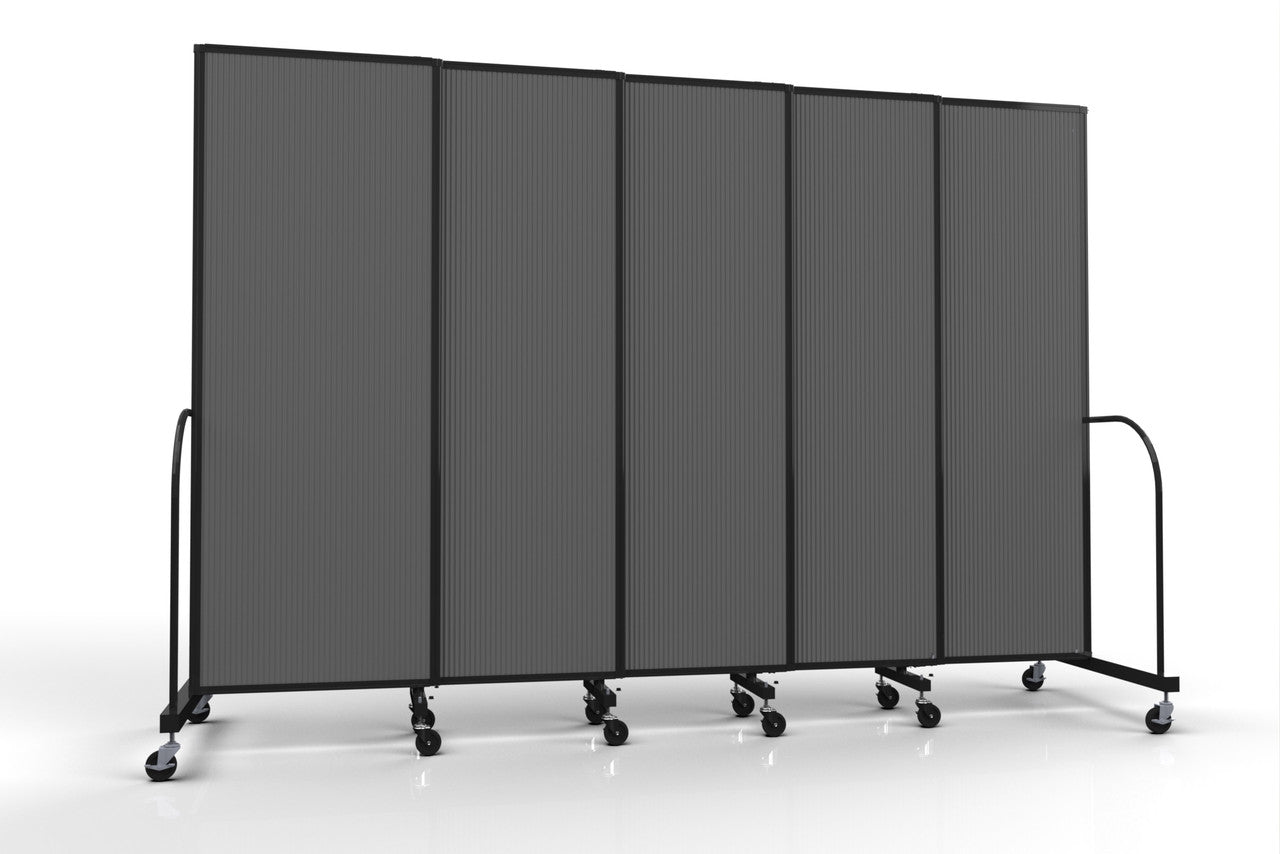 Straightflex Sliding Divider Freestanding - Polycarbonate