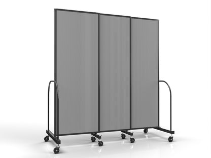 Straightflex Sliding Divider Freestanding - Polycarbonate
