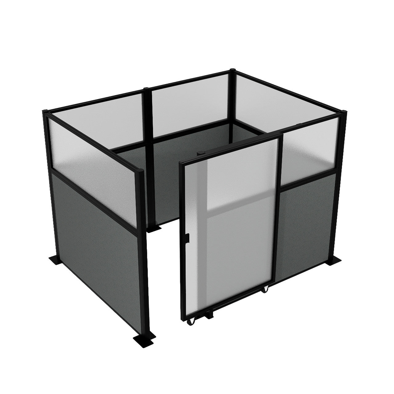 Officeflex Cubicle Sliding Door Kit
