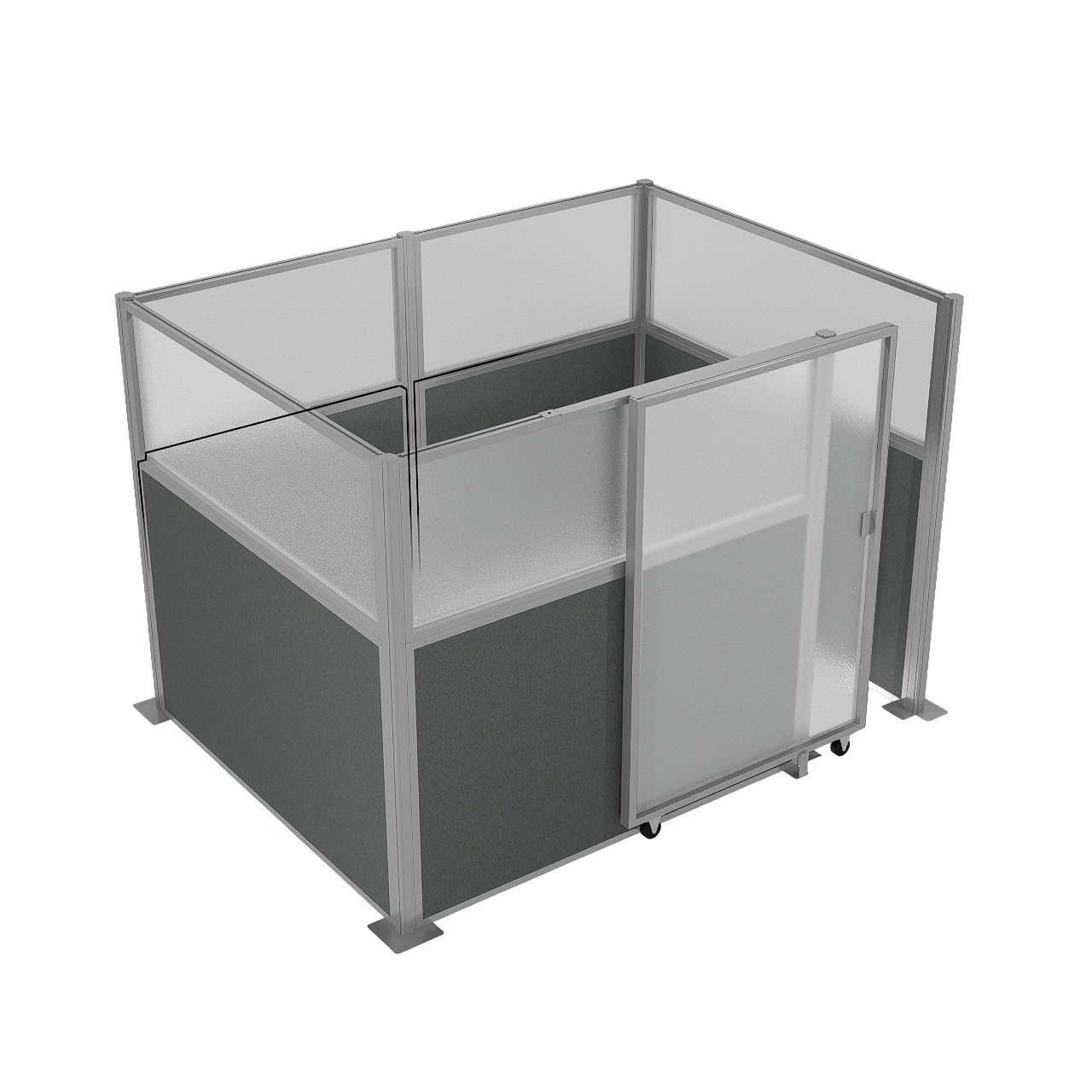 Officeflex Cubicle Sliding Door Kit