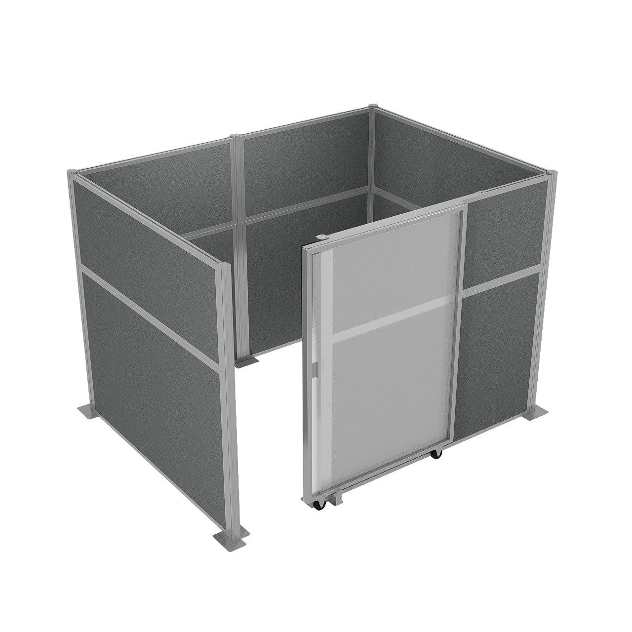 Officeflex Cubicle Sliding Door Kit