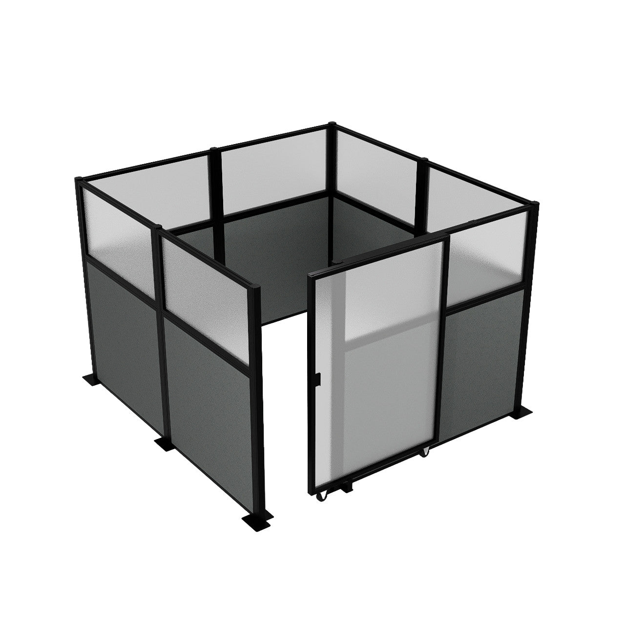 Officeflex Cubicle Sliding Door Kit