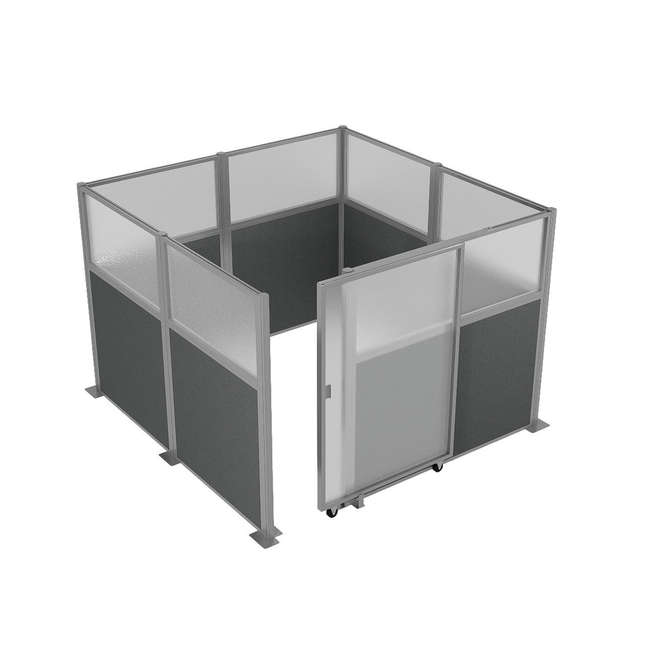 Officeflex Cubicle Sliding Door Kit