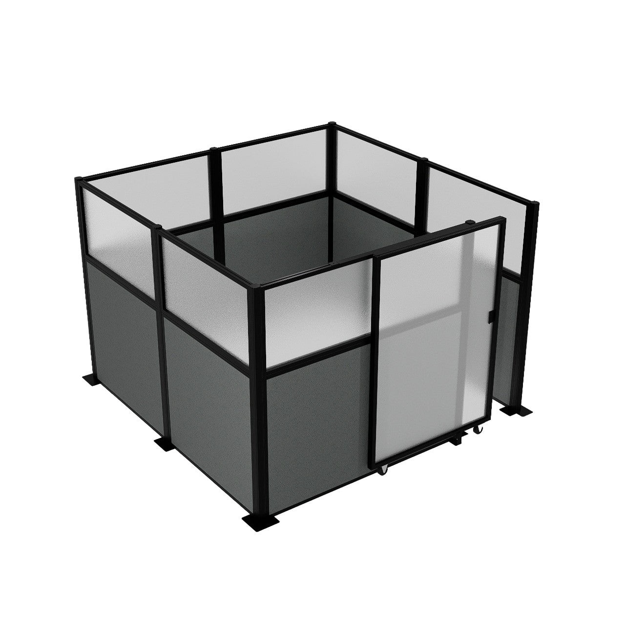 Officeflex Cubicle Sliding Door Kit