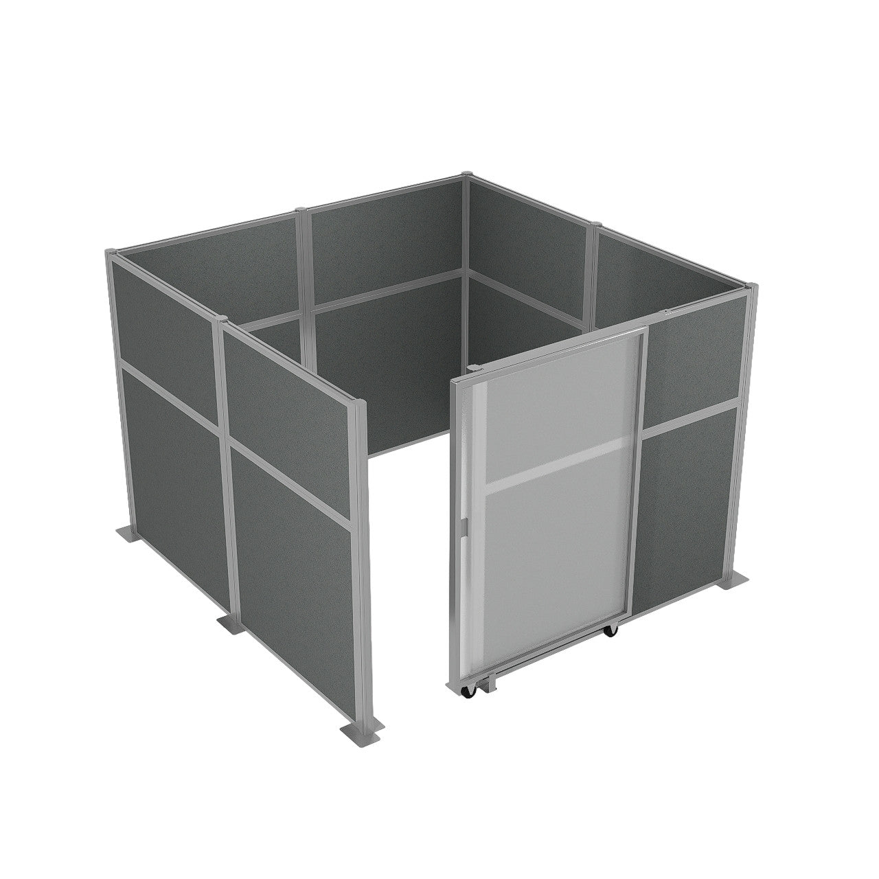 Officeflex Cubicle Sliding Door Kit