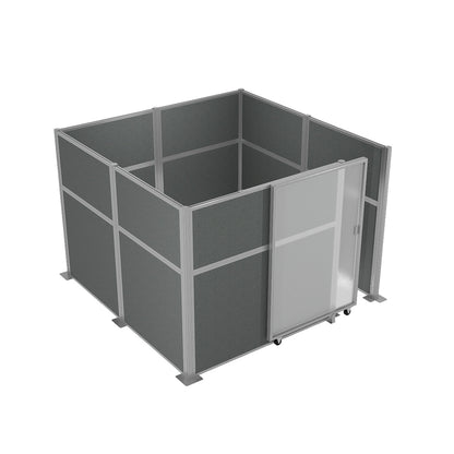 Officeflex Cubicle Sliding Door Kit