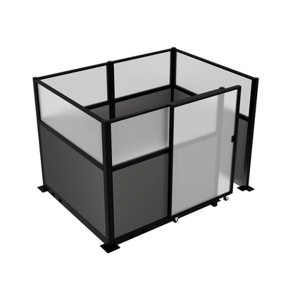 Hush Panel Cubicle Kit With Door
