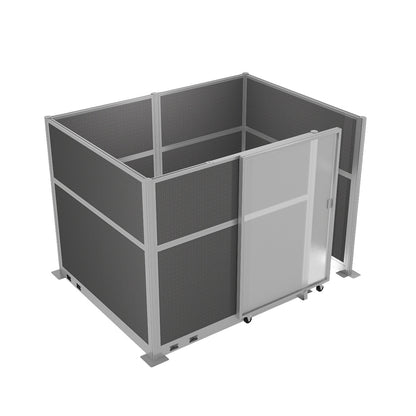 Hush Panel Cubicle Kit With Door