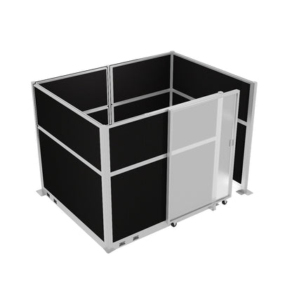 Hush Panel Cubicle Kit With Door