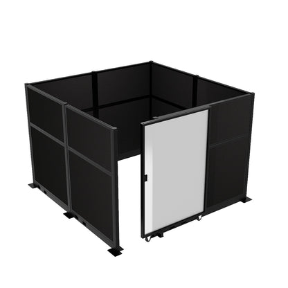 Hush Panel Cubicle Kit With Door
