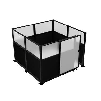 Hush Panel Cubicle Kit With Door