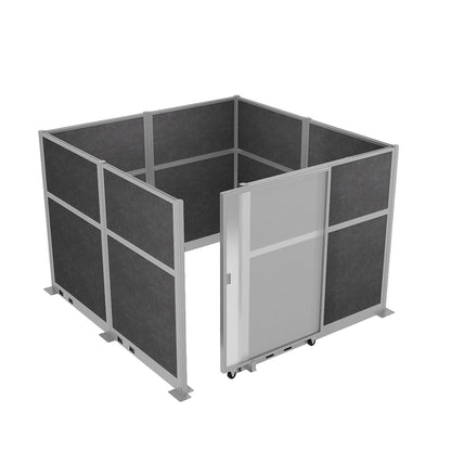 Hush Panel Cubicle Kit With Door