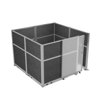 Hush Panel Cubicle Kit With Door