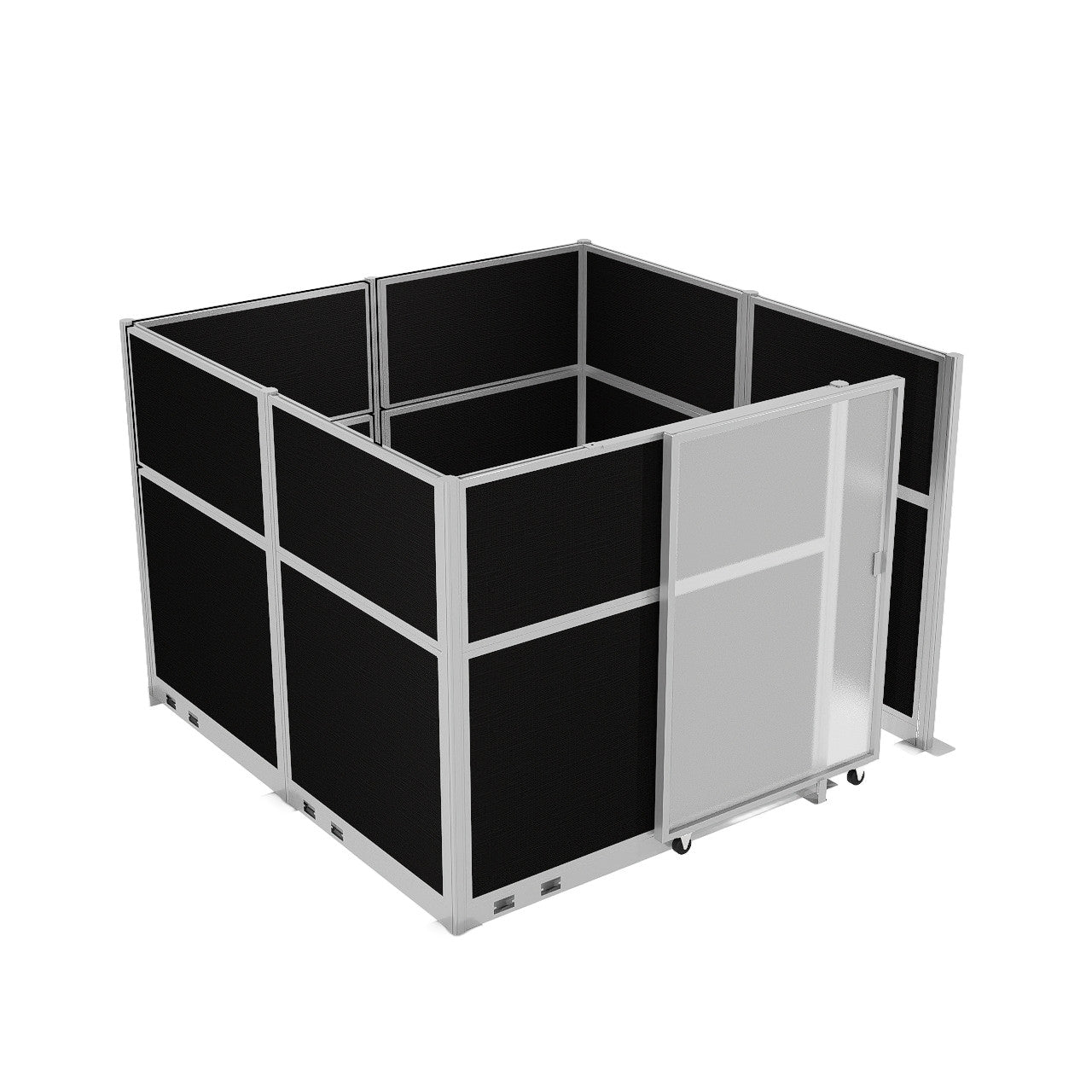 Hush Panel Cubicle Kit With Door