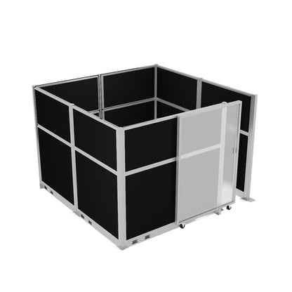 Hush Panel Cubicle Kit With Door