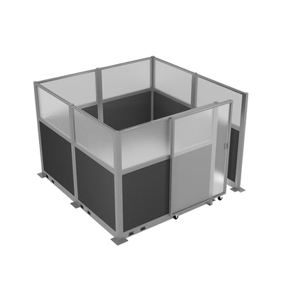 Hush Panel Cubicle Kit With Door