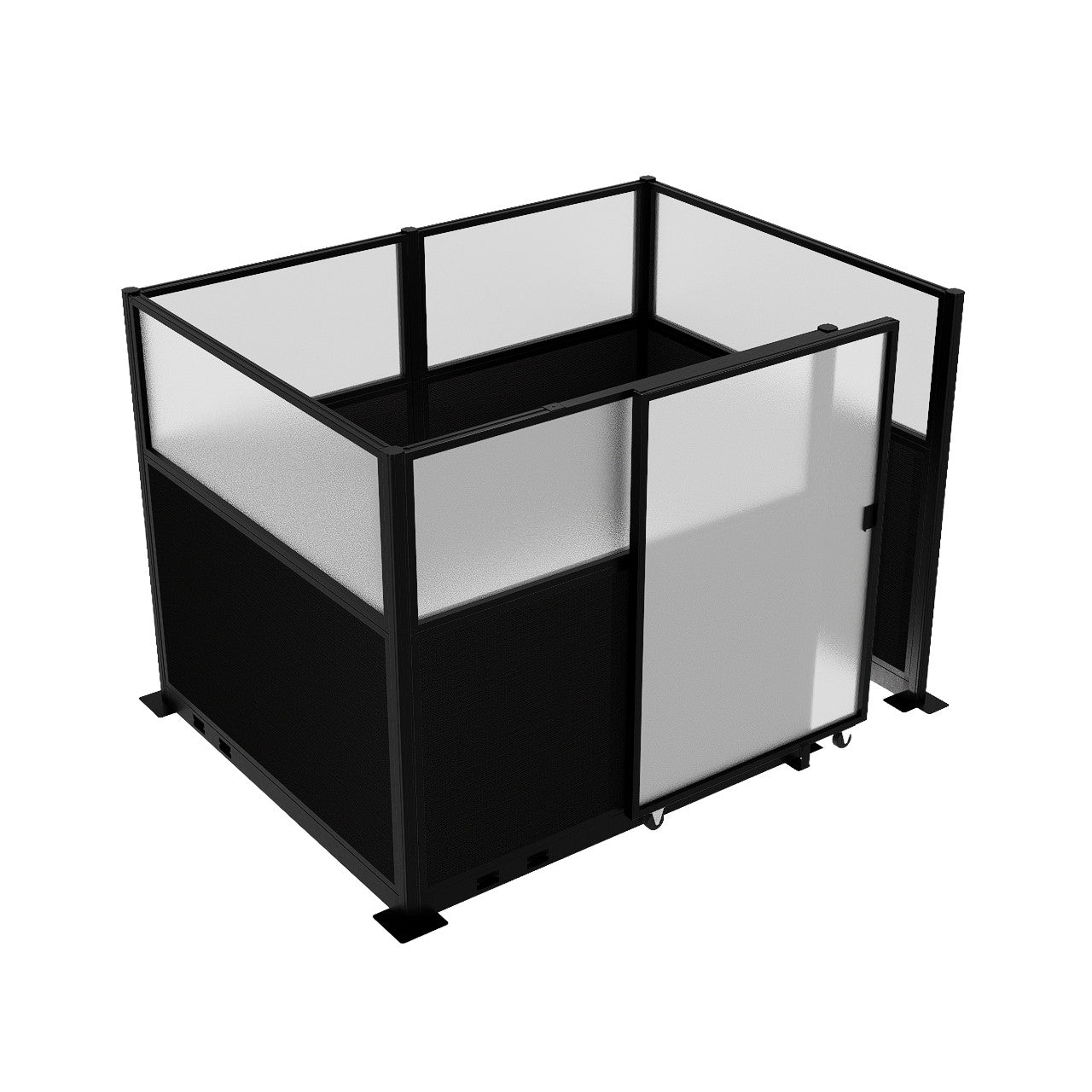 Hush Panel Cubicle Kit With Door