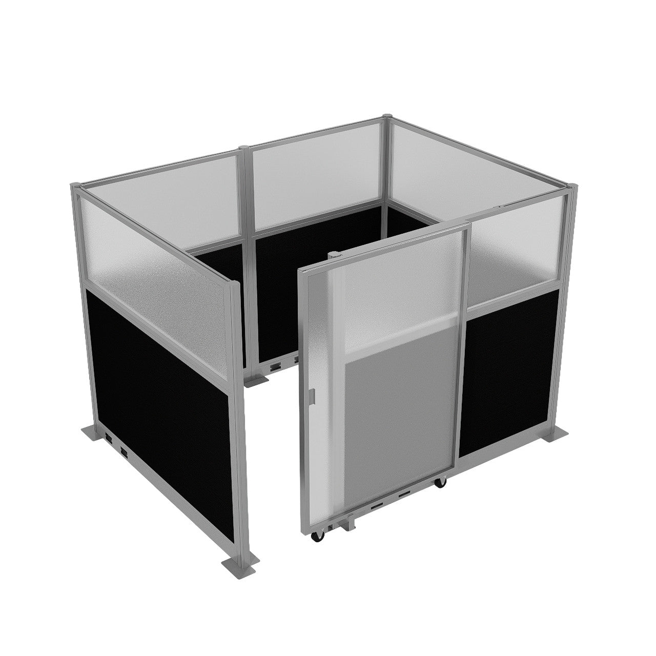 Hush Panel Cubicle Kit With Door