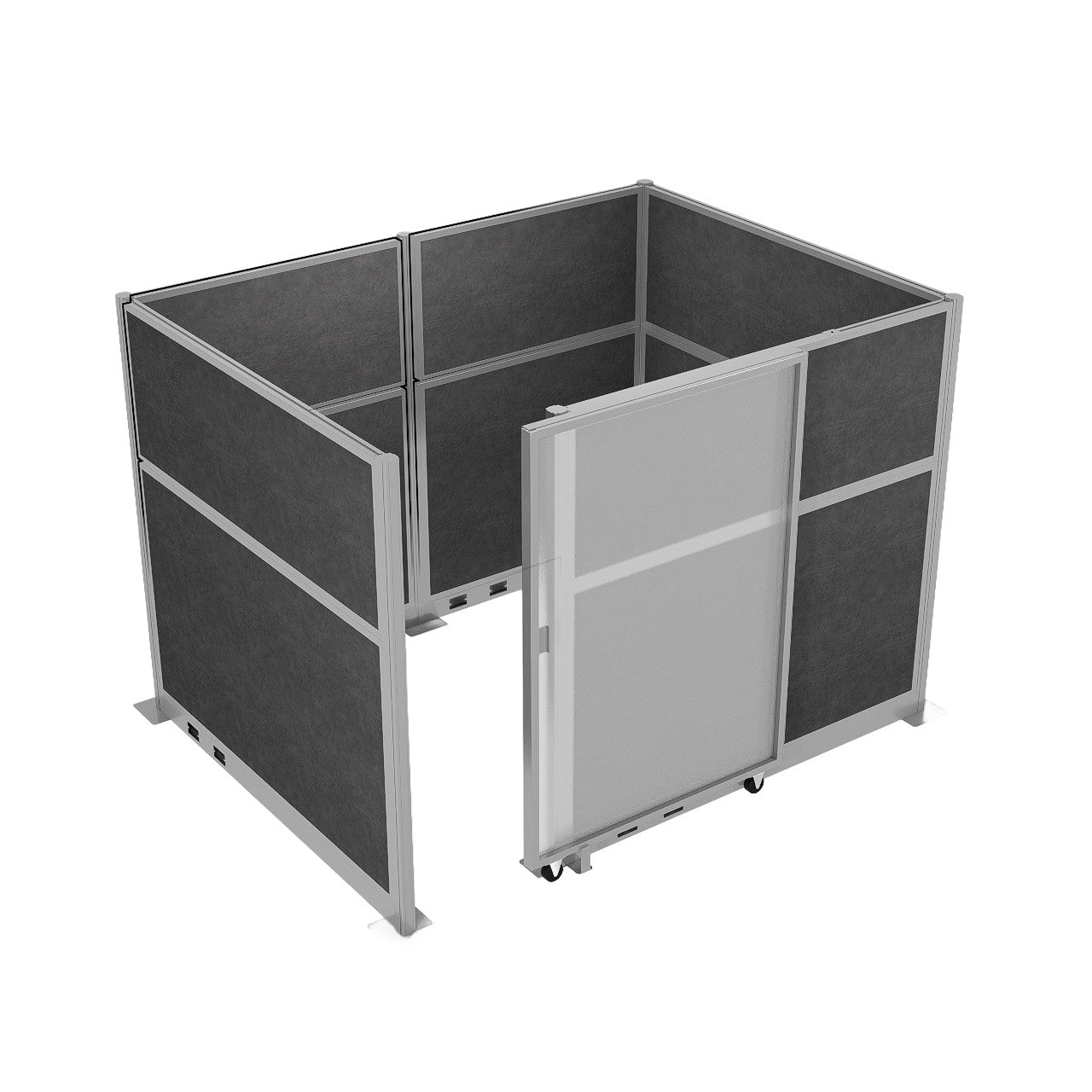 Hush Panel Cubicle Kit With Door