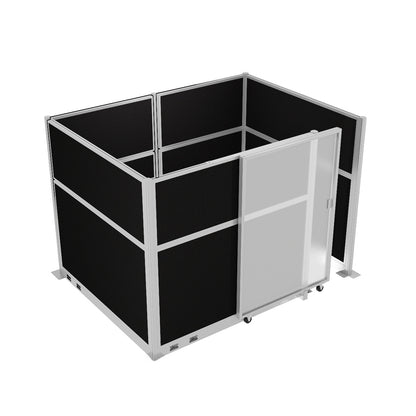 Hush Panel Cubicle Kit With Door