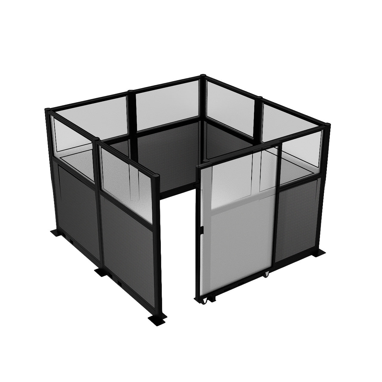 Hush Panel Cubicle Kit With Door