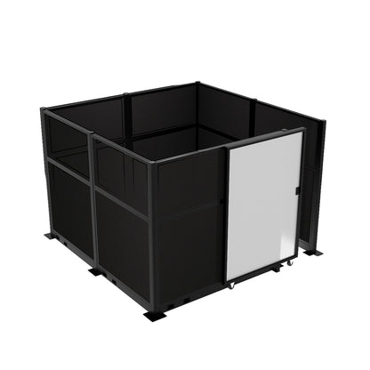 Hush Panel Cubicle Kit With Door
